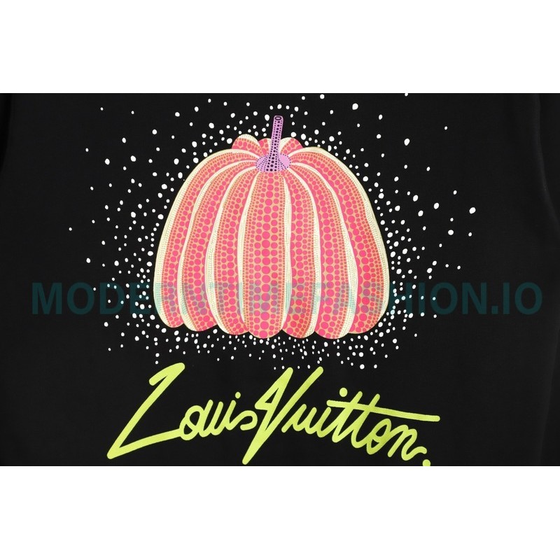 Louis Vuitton - Pumpkin Letter Crewneck Hoodie
