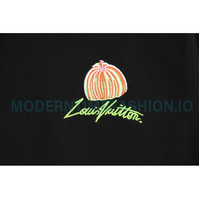 Louis Vuitton - Pumpkin Letter Crewneck Hoodie