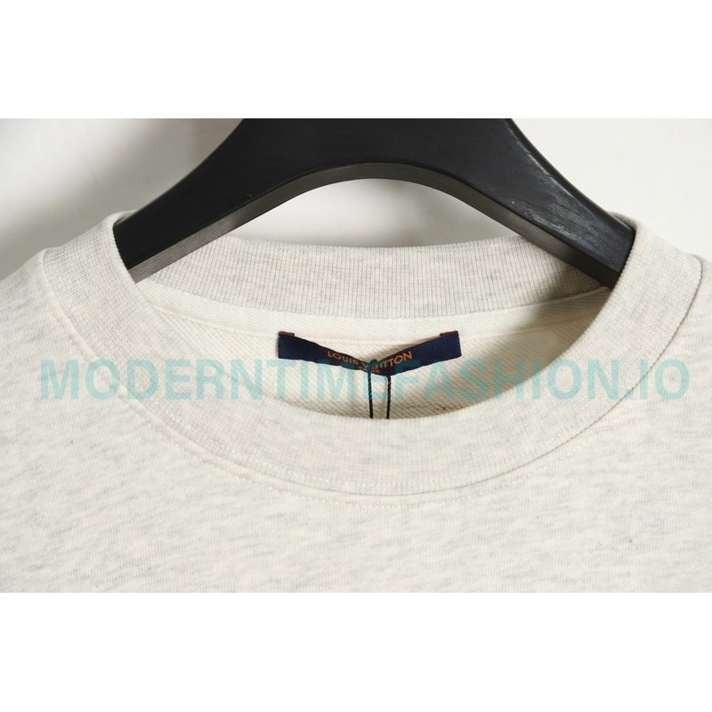 Louis Vuitton - Pumpkin Letter Crewneck Hoodie