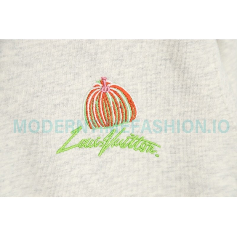 Louis Vuitton - Pumpkin Letter Crewneck Hoodie