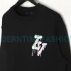 Louis Vuitton - 23FW Graffiti Letter Printed Crewneck Hoodie