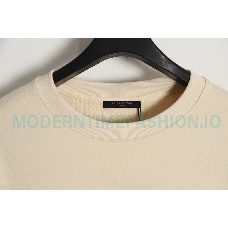 Louis Vuitton - 23FW Graffiti Letter Printed Crewneck Hoodie