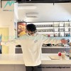 Louis Vuitton - 23FW  Pin Embroidered Crewneck Hoodie