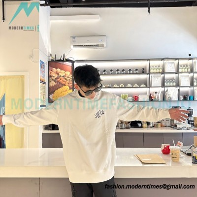 Louis Vuitton - 23FW  Pin Embroidered Crewneck Hoodie