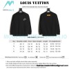 Louis Vuitton - 23FW  Pin Embroidered Crewneck Hoodie