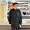Louis Vuitton - 23FW  Pin Embroidered Crewneck Hoodie