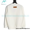 Louis Vuitton - 23FW  Pin Embroidered Crewneck Hoodie