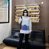 Louis Vuitton - Yayoi Kusama 23ss Pumpkin Print Cotton Crewneck Hoodie
