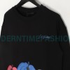 Louis Vuitton - Yayoi Kusama 23ss Pumpkin Print Cotton Crewneck Hoodie