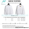 Louis Vuitton - 23FW Full Print Presbytery Gradient Crewneck Hoodie