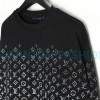 Louis Vuitton - 23FW Full Print Presbytery Gradient Crewneck Hoodie