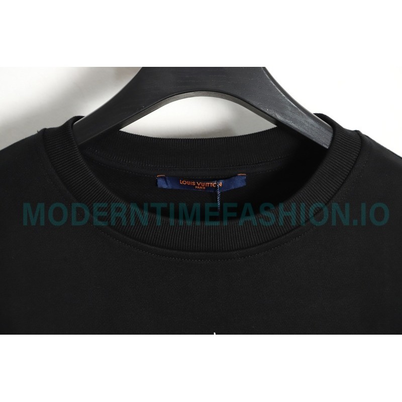 Louis Vuitton - 23FW Full Print Presbytery Gradient Crewneck Hoodie