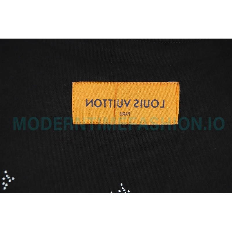 Louis Vuitton - 23FW Full Print Presbytery Gradient Crewneck Hoodie