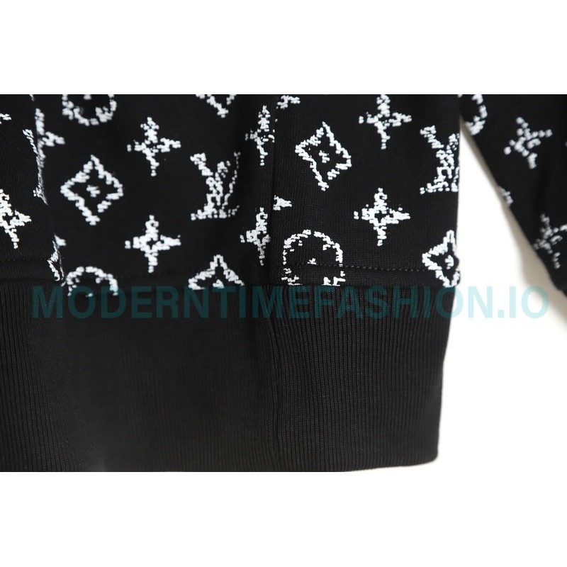 Louis Vuitton - 23FW Full Print Presbytery Gradient Crewneck Hoodie