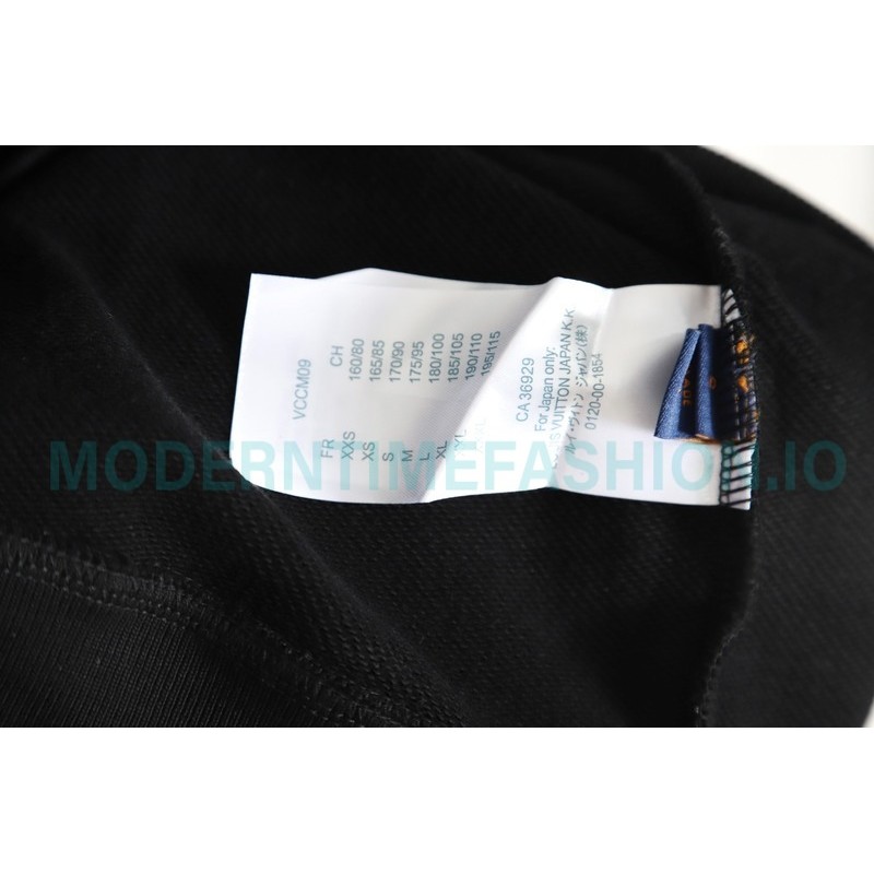 Louis Vuitton - 23FW Full Print Presbytery Gradient Crewneck Hoodie