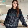 Louis Vuitton - 23FW Full Print Presbytery Gradient Crewneck Hoodie