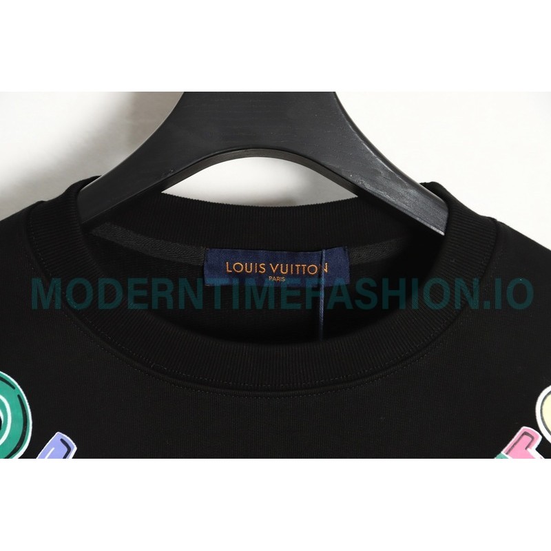 Louis vuitton - Colorful Printed Beaded Chain Hoodie