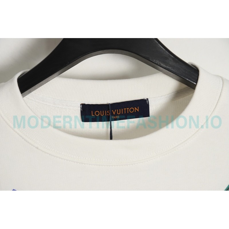 Louis vuitton - Colorful Printed Beaded Chain Hoodie