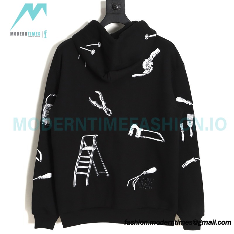 Louis Vuitton - Tools Embroidered Hoodie