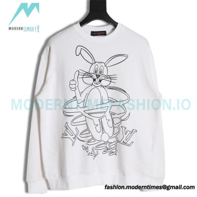 Louis Vuitton - Year Of The Rabbit Limited Print Crewneck Hoodie
