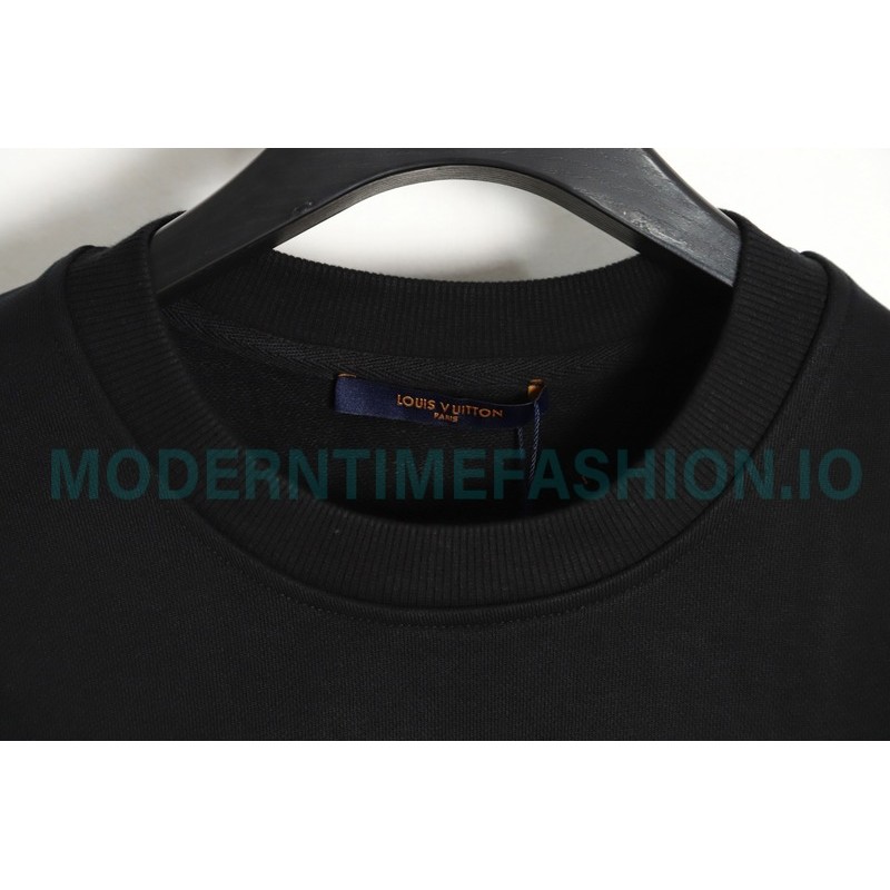 Louis Vuitton - Whirlpool Foam Printed Crewneck Hoodie