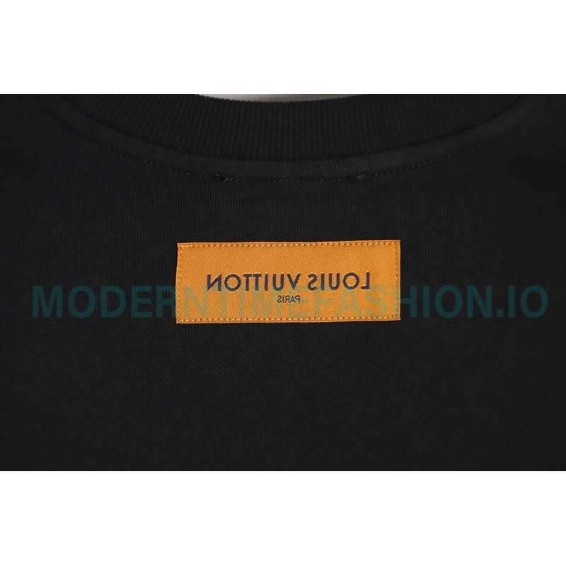Louis Vuitton - Whirlpool Foam Printed Crewneck Hoodie