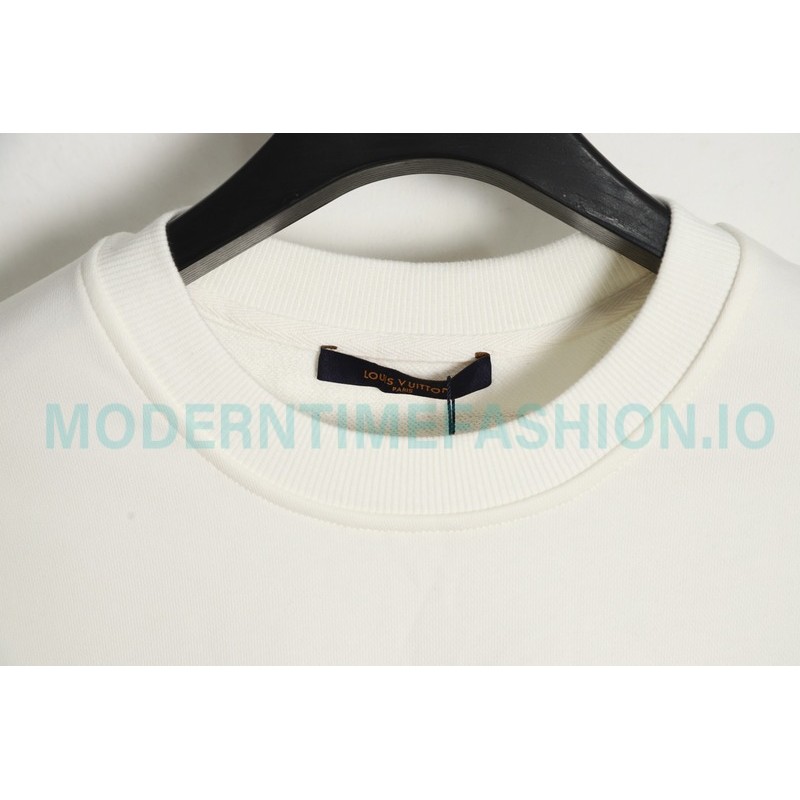Louis Vuitton - Whirlpool Foam Printed Crewneck Hoodie