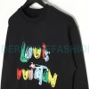 Louis Vuitton - Graffiti Foam Print Crewneck Hoodie