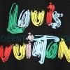 Louis Vuitton - Graffiti Foam Print Crewneck Hoodie