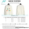 Louis Vuitton - Graffiti Foam Print Crewneck Hoodie