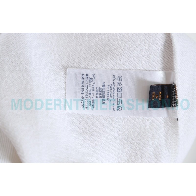 Louis Vuitton - Denim Pocket Crewneck Hoodie