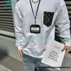 Louis Vuitton - Denim Pocket Crewneck Hoodie