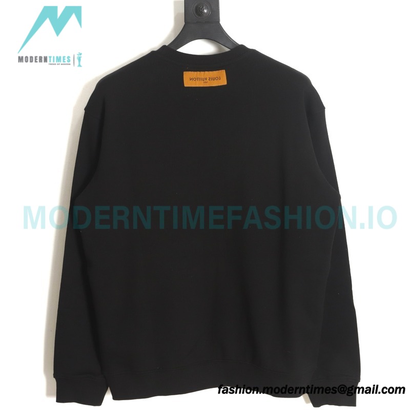 Louis Vuitton - Denim Pocket Crewneck Hoodie