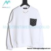 Louis Vuitton - Denim Pocket Crewneck Hoodie