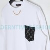 Louis Vuitton - Denim Pocket Crewneck Hoodie