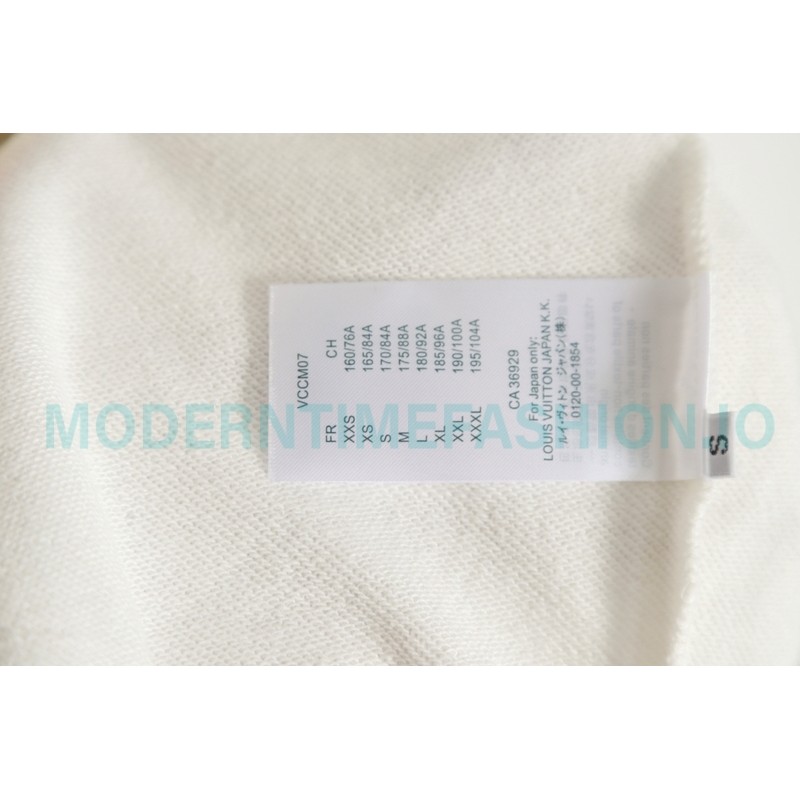 Louis Vuitton - 23FW  Full Label Crewneck Hoodie