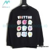 Louis Vuitton - 23FW  Full Label Crewneck Hoodie