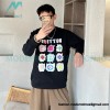 Louis Vuitton - 23FW  Full Label Crewneck Hoodie