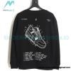 Louis Vuitton - 23FW Shoes Print Crewneck Hoodie