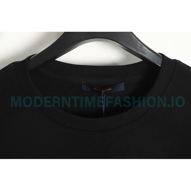 Louis Vuitton - 23FW Shoes Print Crewneck Hoodie