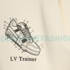 Louis Vuitton - 23FW Shoes Print Crewneck Hoodie