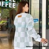 Louis Vuitton - 23FW Checkered Crewneck Hoodie