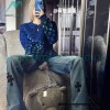 Louis Vuitton - 22FW Full Print Gradient Flock Presbyte Crewneck Hoodie