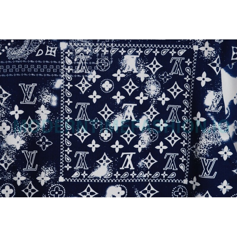 Louis Vuitton - 22FW Cashew Flower Series Crewneck Hoodie