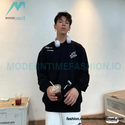 Louis Vuitton - 23FW Multi-element Tool Embroidered Crewneck Hoodie