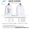 Louis Vuitton - 23FW Face Embroidered Crewneck Hoodie