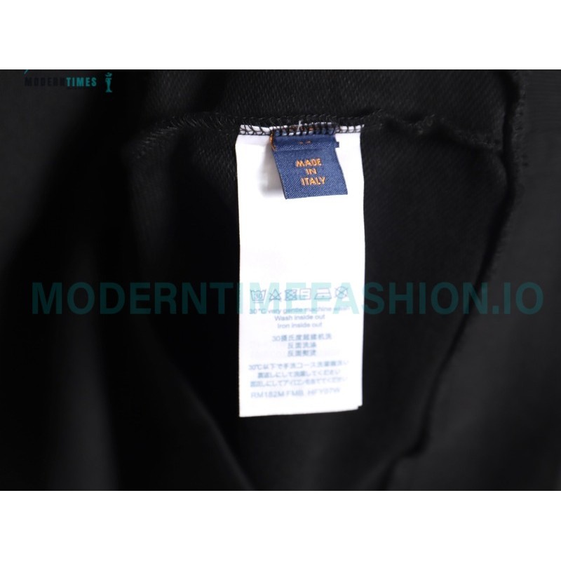 Louis Vuitton - 23FW Face Embroidered Crewneck Hoodie