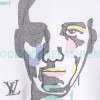 Louis Vuitton - 23FW Face Embroidered Crewneck Hoodie