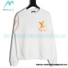 Louis Vuitton - 23FW Flocked Paratrooper Print Crewneck Hoodie