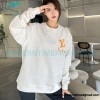 Louis Vuitton - 23FW Flocked Paratrooper Print Crewneck Hoodie